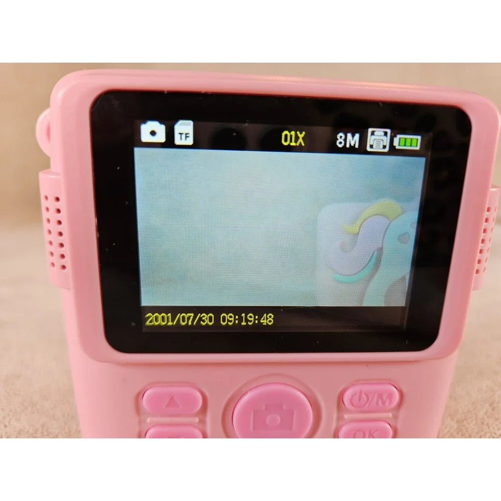 DIY Instant Digital Camera Model ABS-681 16x Powerful Zoom - Tested - Prints